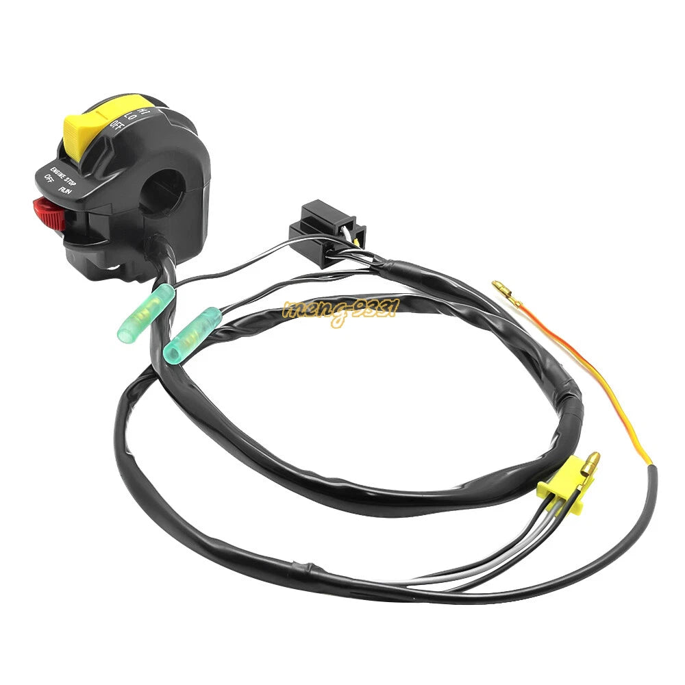 Handlebar Stop Kill Switch Headlight for Suzuki QuadRacer 250 LT250R (1987–1992)