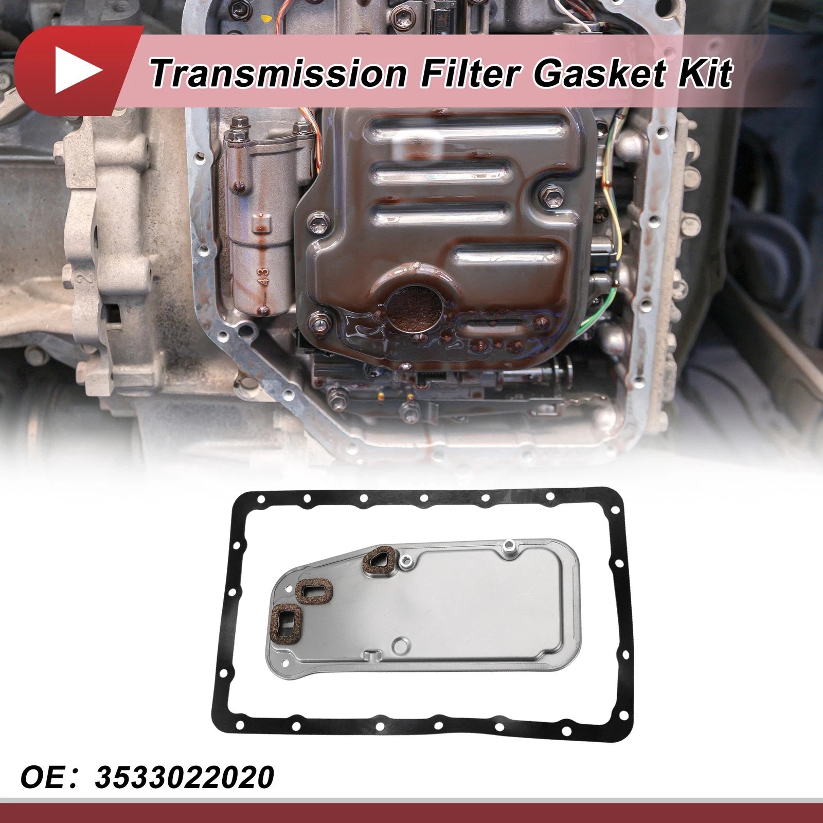 Transmission Filter Kit for Toyota 4Runner A340H AW4 (1988–1995)