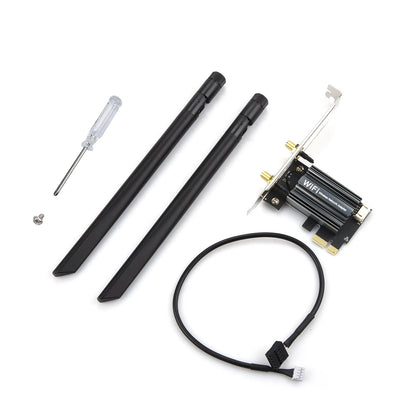 AX3000 PCIe WiFi 6 Adapter for Intel AX200 (Compatible Models)