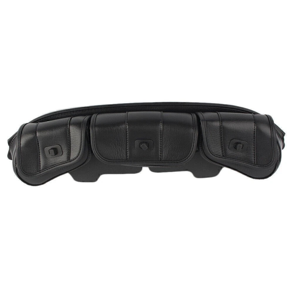 3 Pocket Windshield Fairing Pouch Bag for Harley Touring Electra Glide (1996–2013)