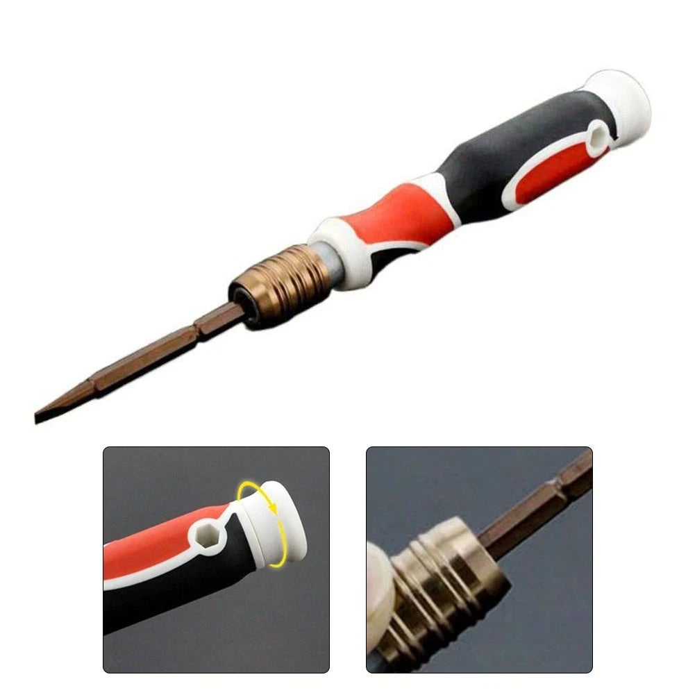 1 Pcs Screwdriver for Home Office - Alloy Steel, Anti-skid Handle