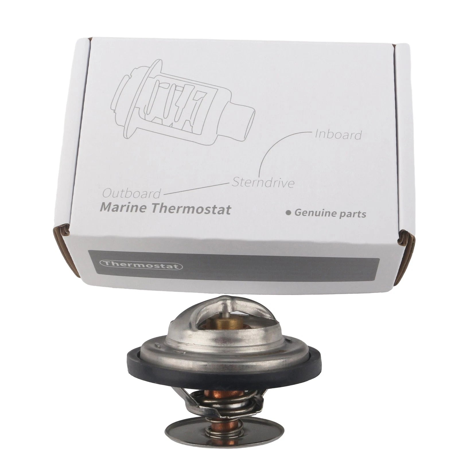 Thermostat for Mercruiser CMD QSD 2.8L 4.2L (2004–2018) 8M0093561