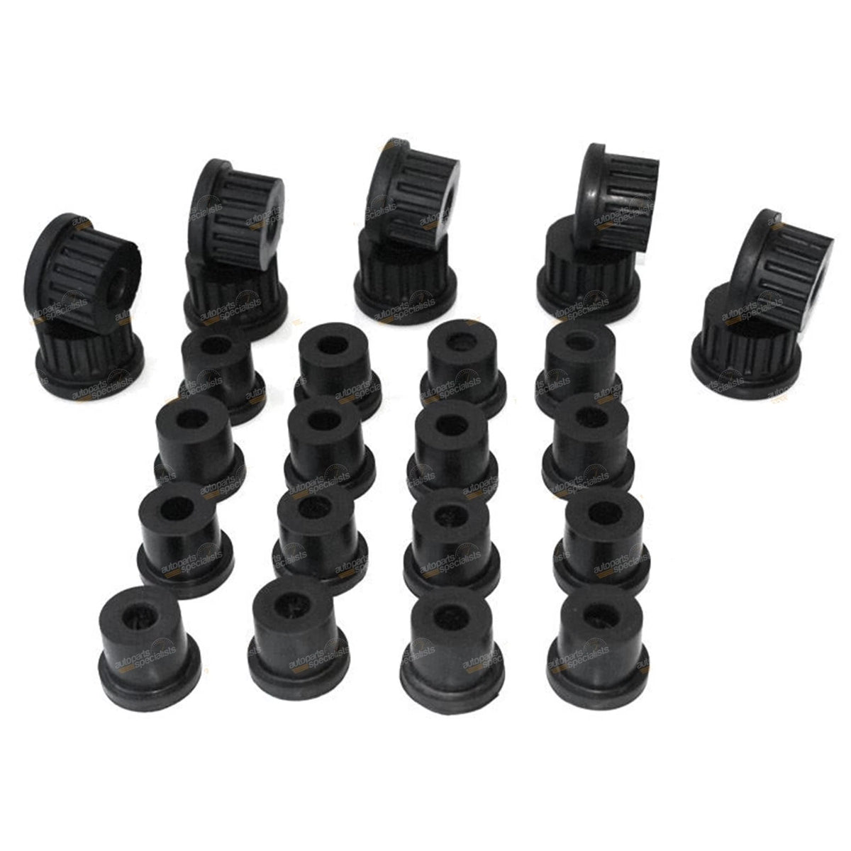 Rubber Leaf Spring Bush Kit for Sierra SJ410 SJ413 LJ50 LJ80 MG410 (1979–1990)