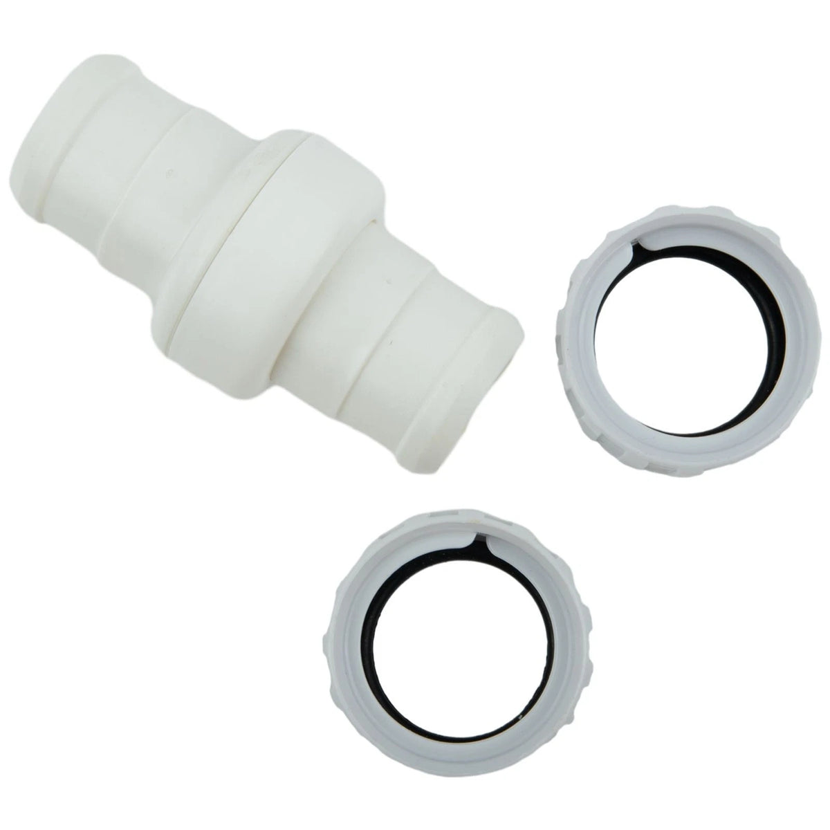 1pc Hose Swivel & 2pcs Hose Nut for Pool Cleaner