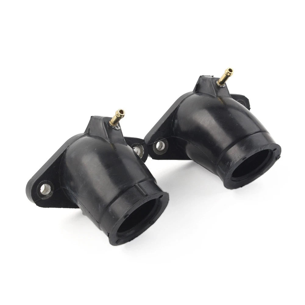 2X Carburetor Joint Intake Boot Mounts for Yamaha XVS650 V-Star (1998–2011)