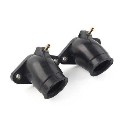 2X Carburetor Joint Intake Boot Mounts for Yamaha XVS650 V-Star (1998–2011)