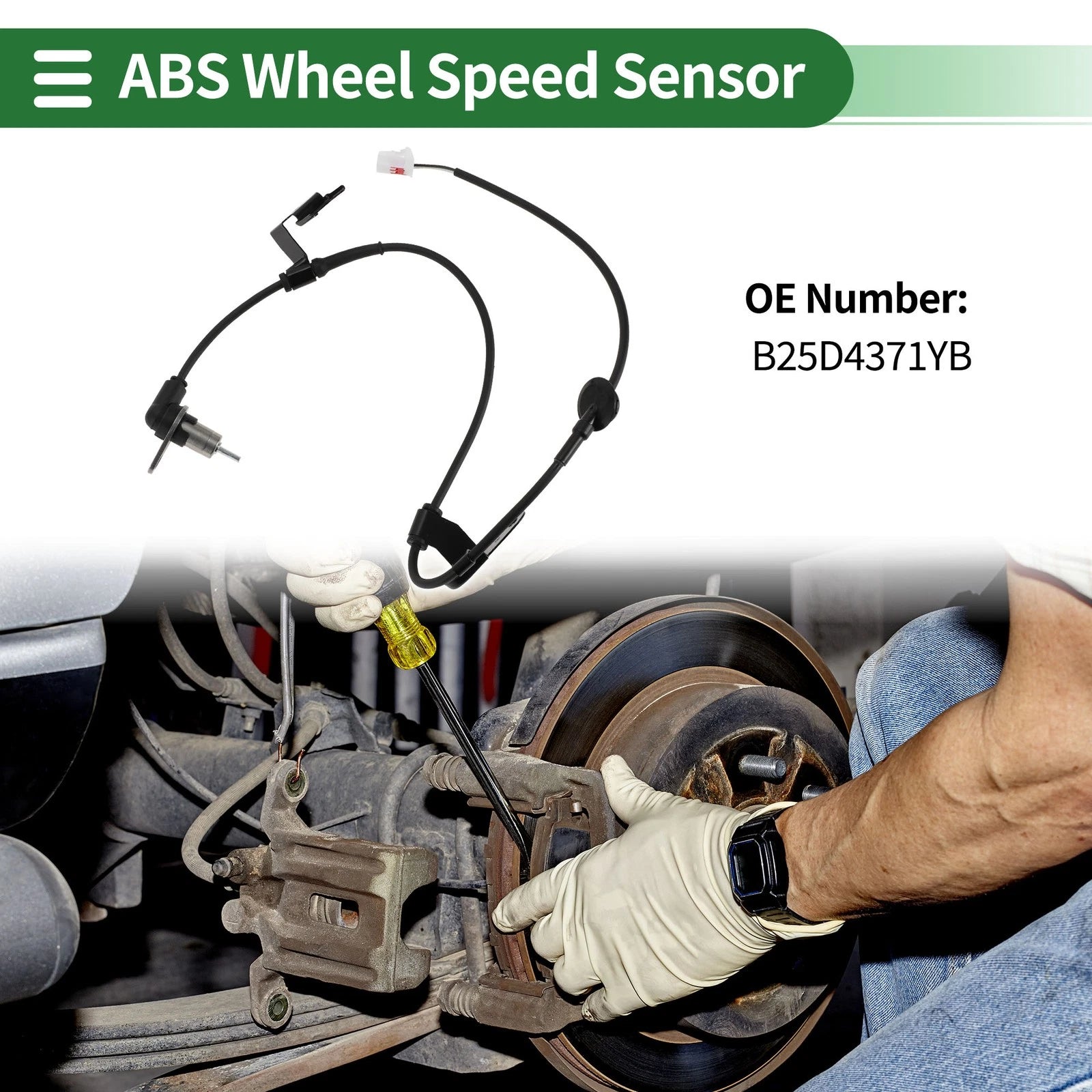 ABS Wheel Speed Sensor Replacement for Mazda 323 (1998–2004)