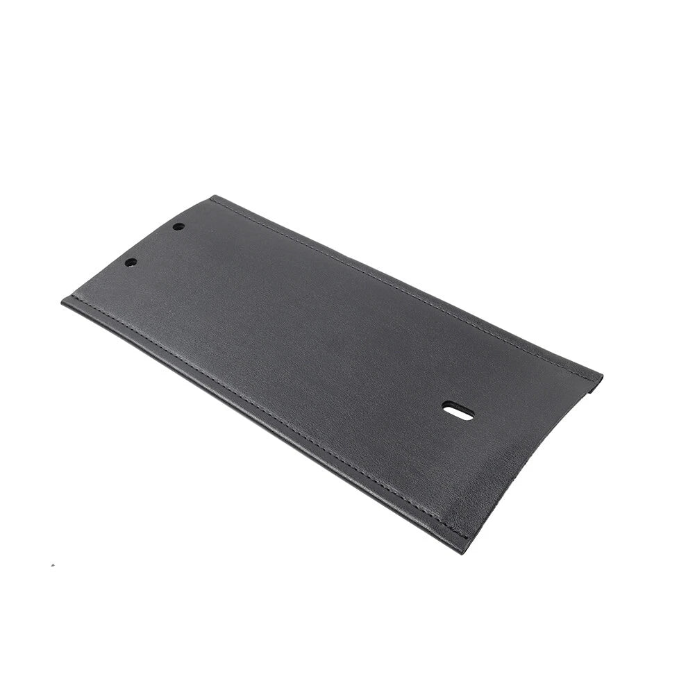 Plain Gas Tank Panel Bib Leather For Harley Dyna Wide Glide FXDWG 1993-03 Black