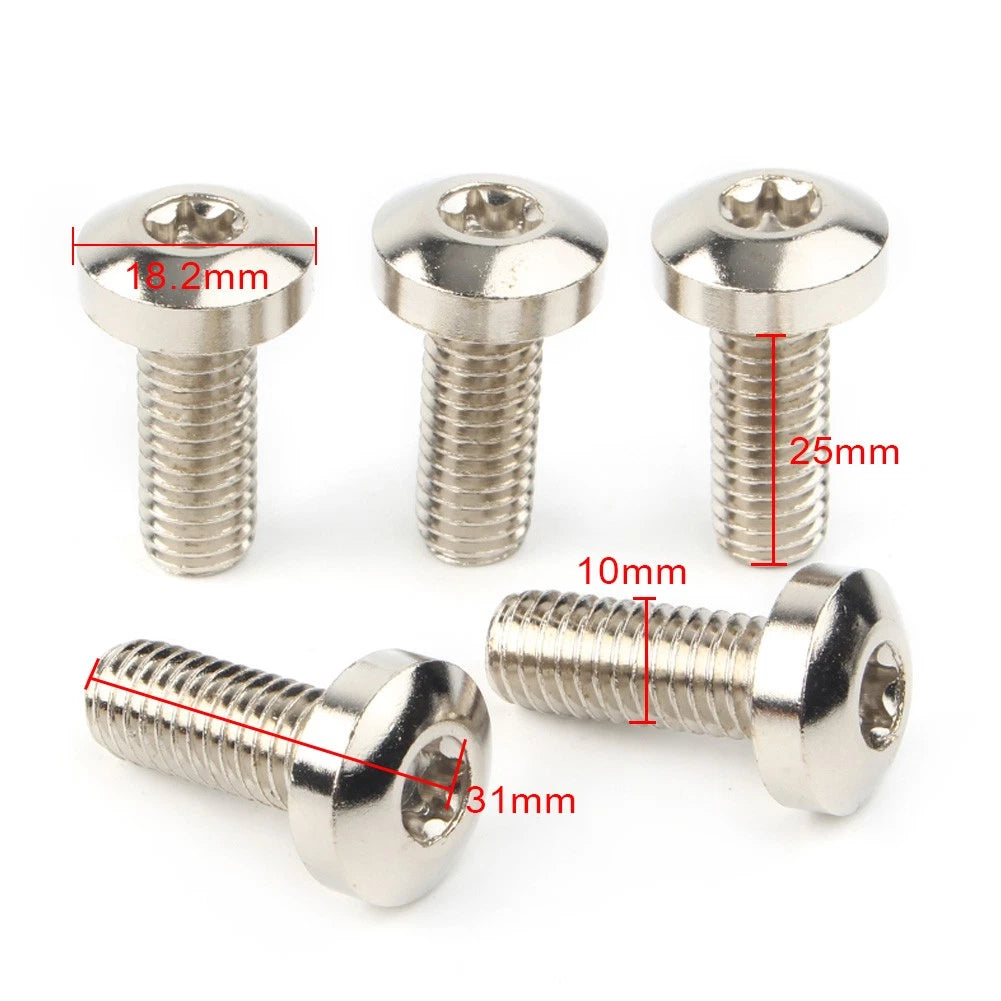 Rear Brake Disc Hardware Bolt Screw Kit for Harley Road King Softail (1992–up)