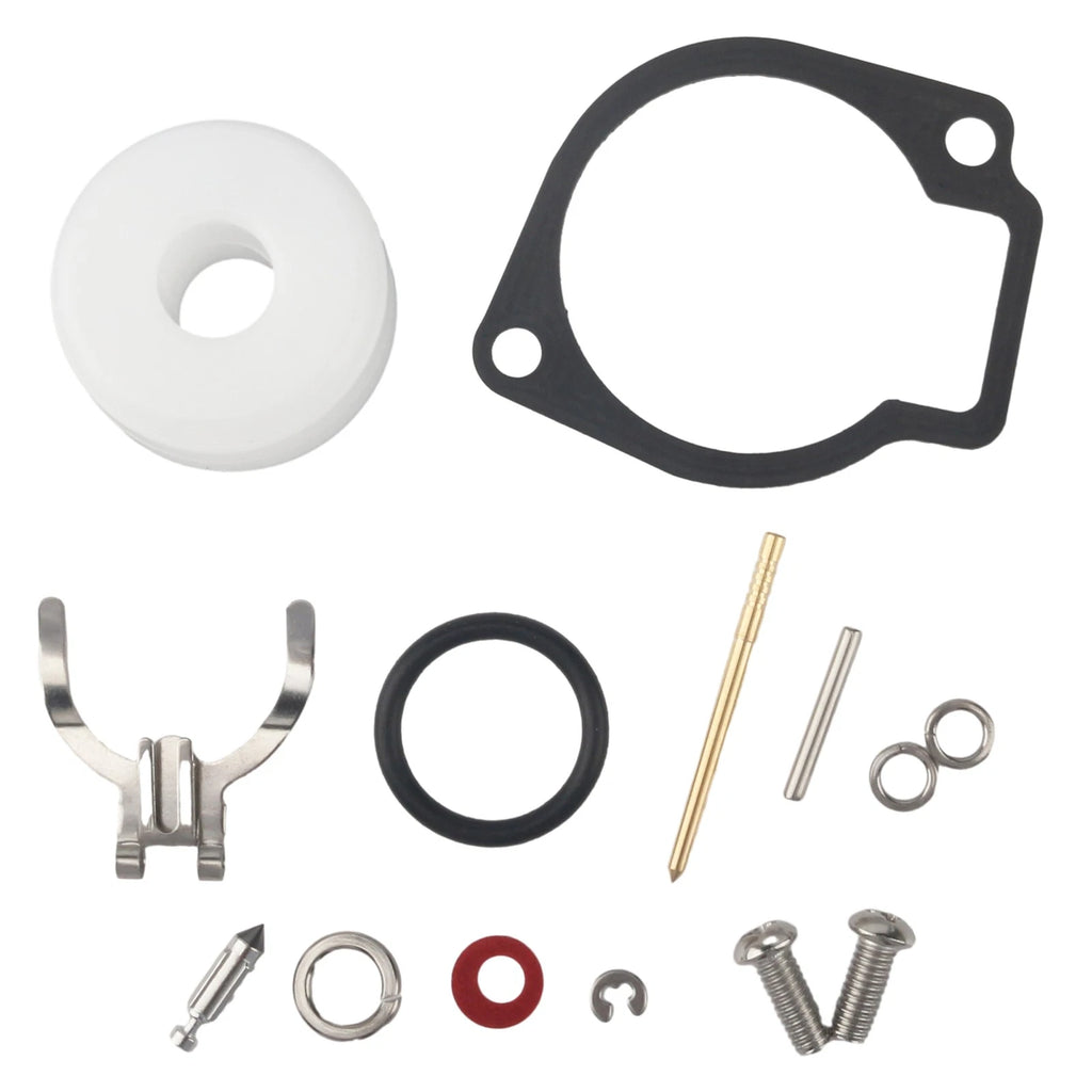 Outboard Carburetor Kit & Float for Mercury Mariner 2.5 3.5 HP (2 Stroke)