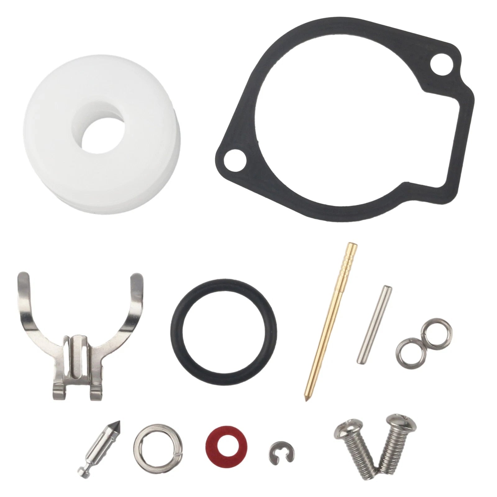 Outboard Carburetor Kit & Float for Mercury Mariner 2.5 3.5 HP (2 Stroke)