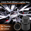 Wheel Lock Lug Nut Key Socket Removal Tool for Toyota Lexus