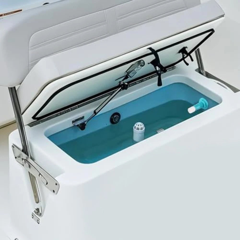 Adjustable Aerator Spray Head for Marine Livewell Systems