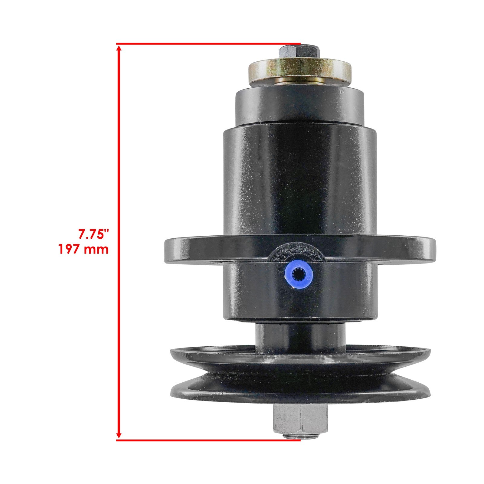 Deck Drive Spindle with 5 Inch Pulley for Land Pride FD1548 FD1560 (2000–2014)