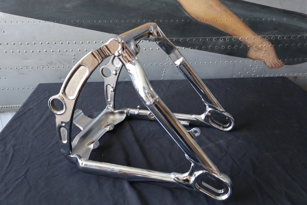 OEM Chrome Swingarm for Harley-Davidson FXCW/C Softail (2008–2011)