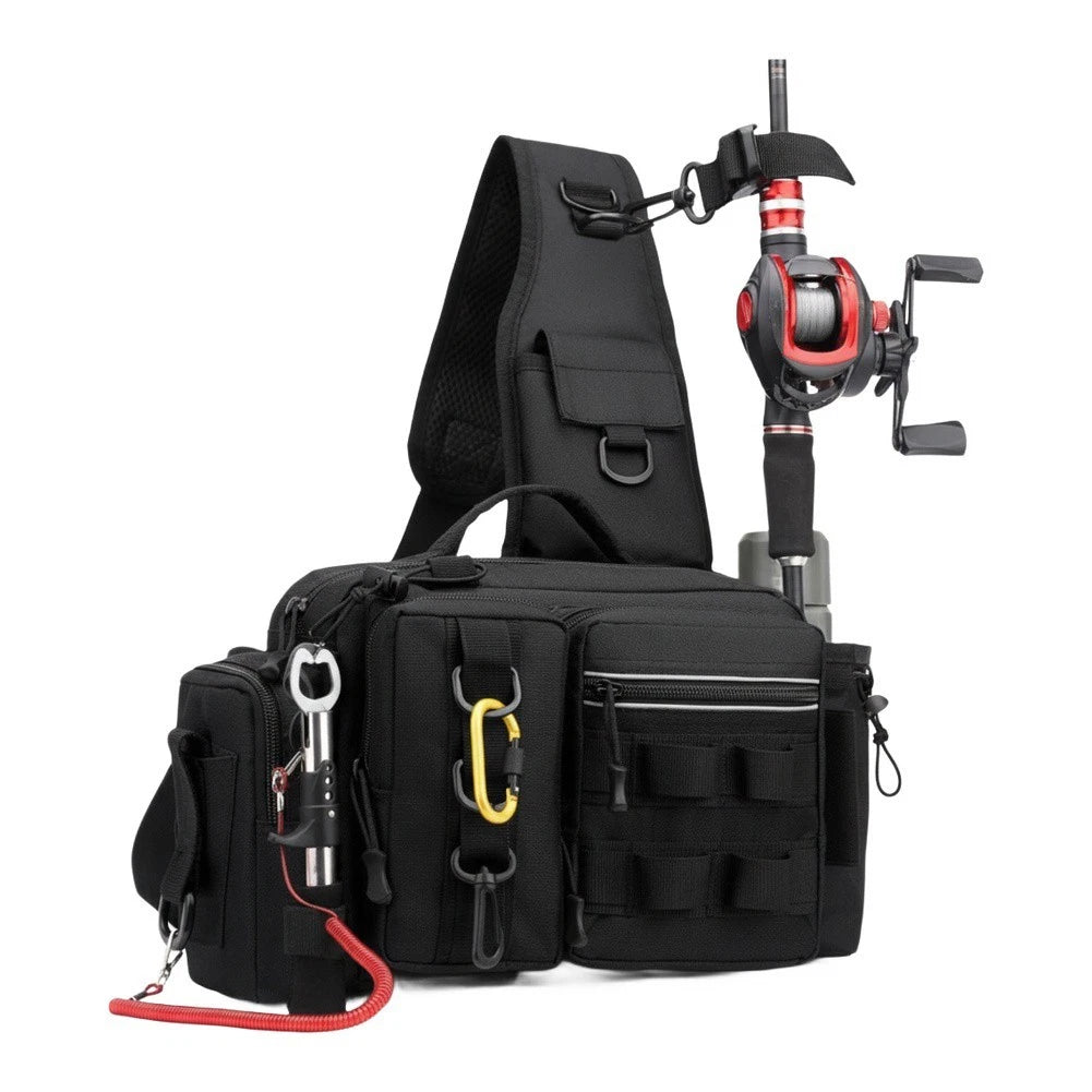 Fishing Gear Backpack for Adjustable Shoulder Straps (Waterproof)