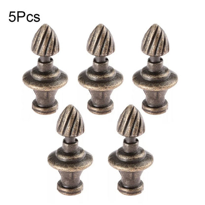 5Pcs Zinc Alloy Drawer Knob Unique Jewelry Box Cabinet Door Pull Handle Hardware
