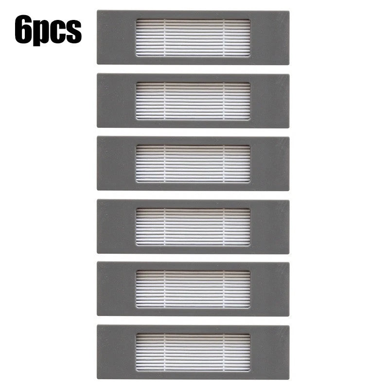 6-Pack Filters for Ecovacs Deebot 700/750/920/950/T5/T8/T9