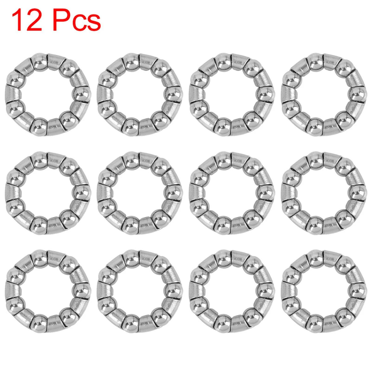 Crank Cycling Ball Bearings Retainer Kit for Bicycle Bike (4.76x7mm)
