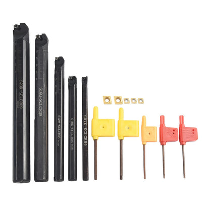 5pcs SCLCR09 Turning Tool Boring Bar Holder Insert for CCMT