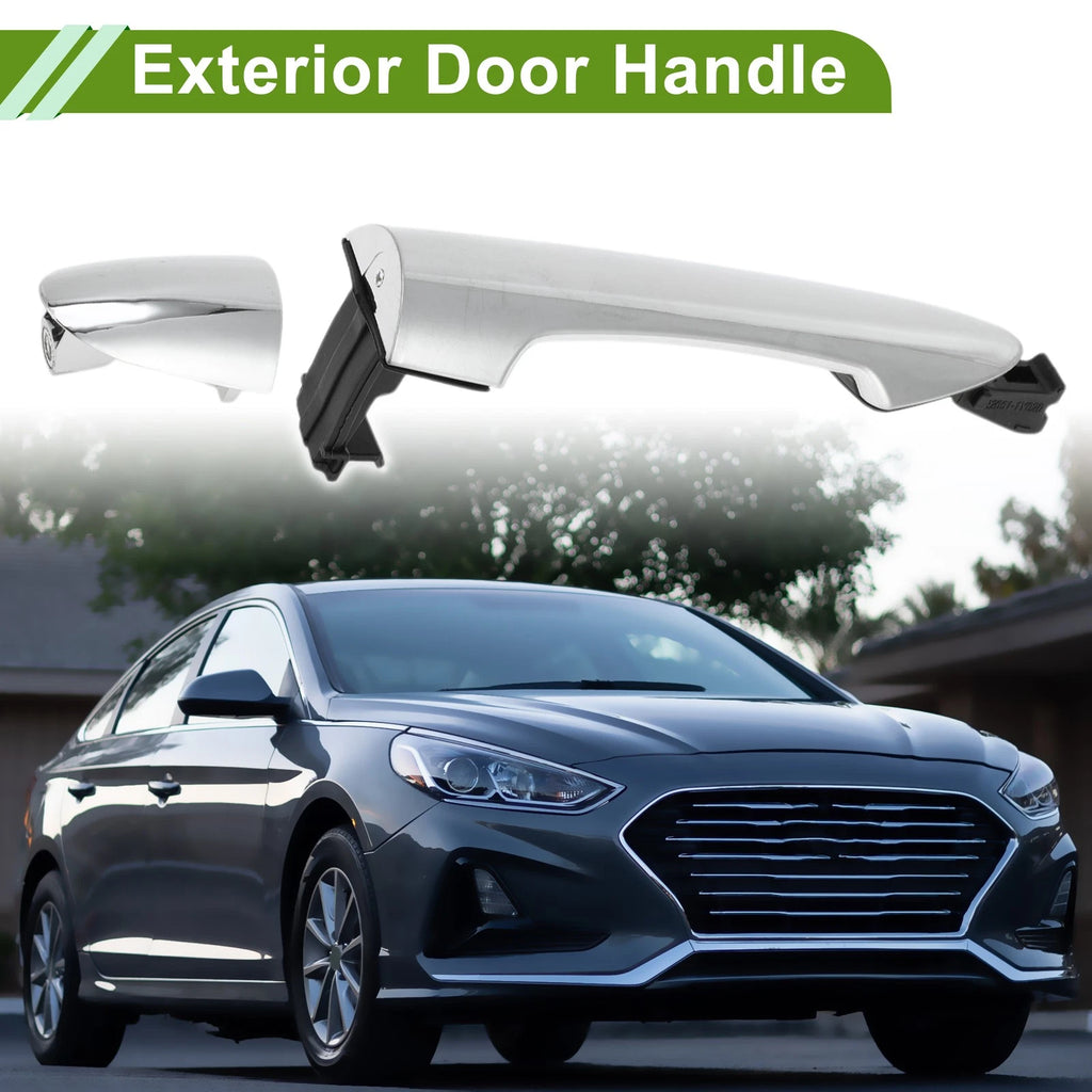 Exterior Door Handle Replacement Rear Left for Hyundai Kia Picanto (2011–2016)