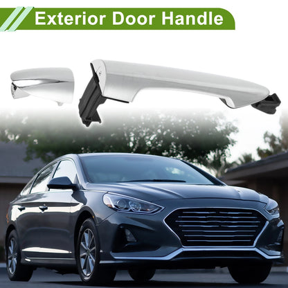 Exterior Door Handle Replacement Rear Left for Hyundai Kia Picanto (2011–2016)