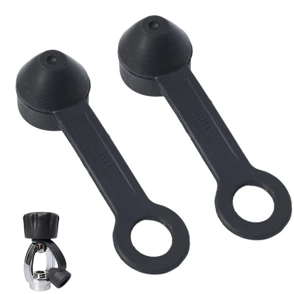 2Pcs Dust Cover for DIN Adapters and Pressure Valves