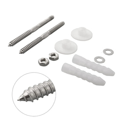 Stainless Steel Fitting Kit for Bathroom Sink Installation