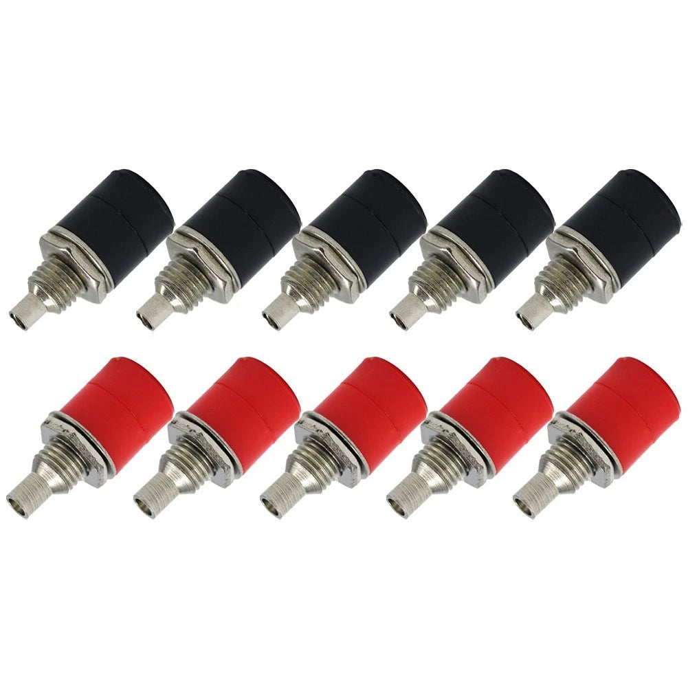 10PCS Copper Nickel Plated Electrical Connector Terminal for Power Testing