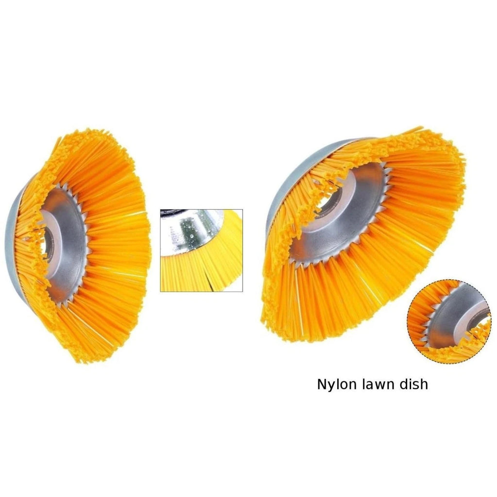 Nylon Brush Head 8 Inch for Lawnmowers (Fits )