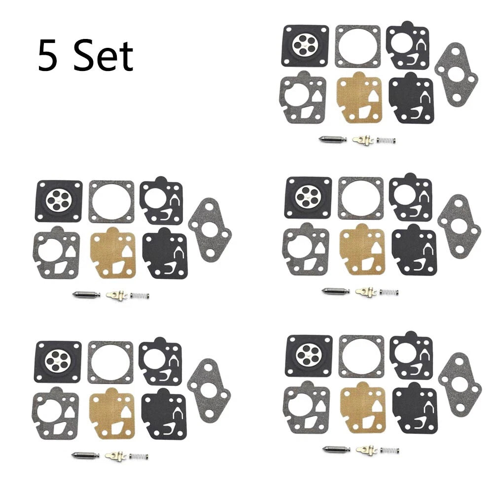 Set of 5 Carburetor Repair Kits for Homelite A98064-11 Shindaiwa C35 C270