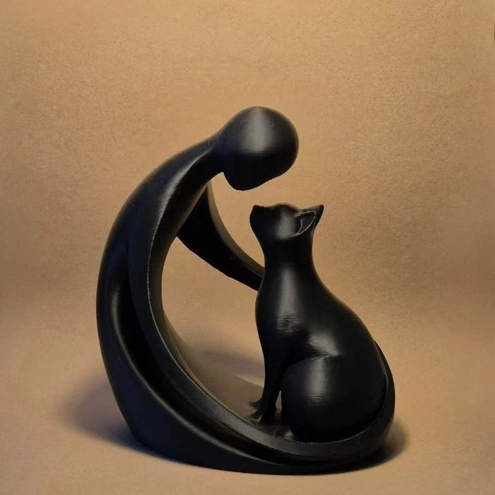 Accent Tabletop Display for Modern Art Sculpture (No Part Numbers)