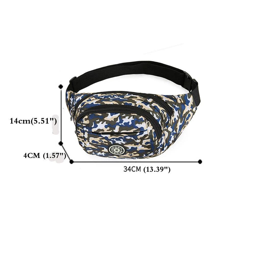 Camouflage Fanny Pack for Sports Travel (2023)