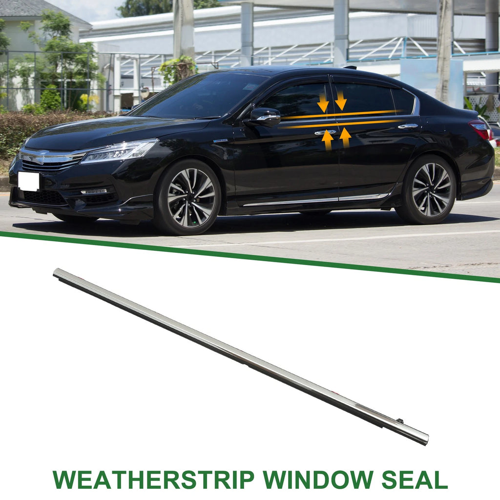 Front Right Window Weatherstrip Seal Replacement for Honda Accord (2013–2017)