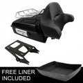 Chopped Trunk Pad Mount Rack for Harley Road King Touring (2014–2026)