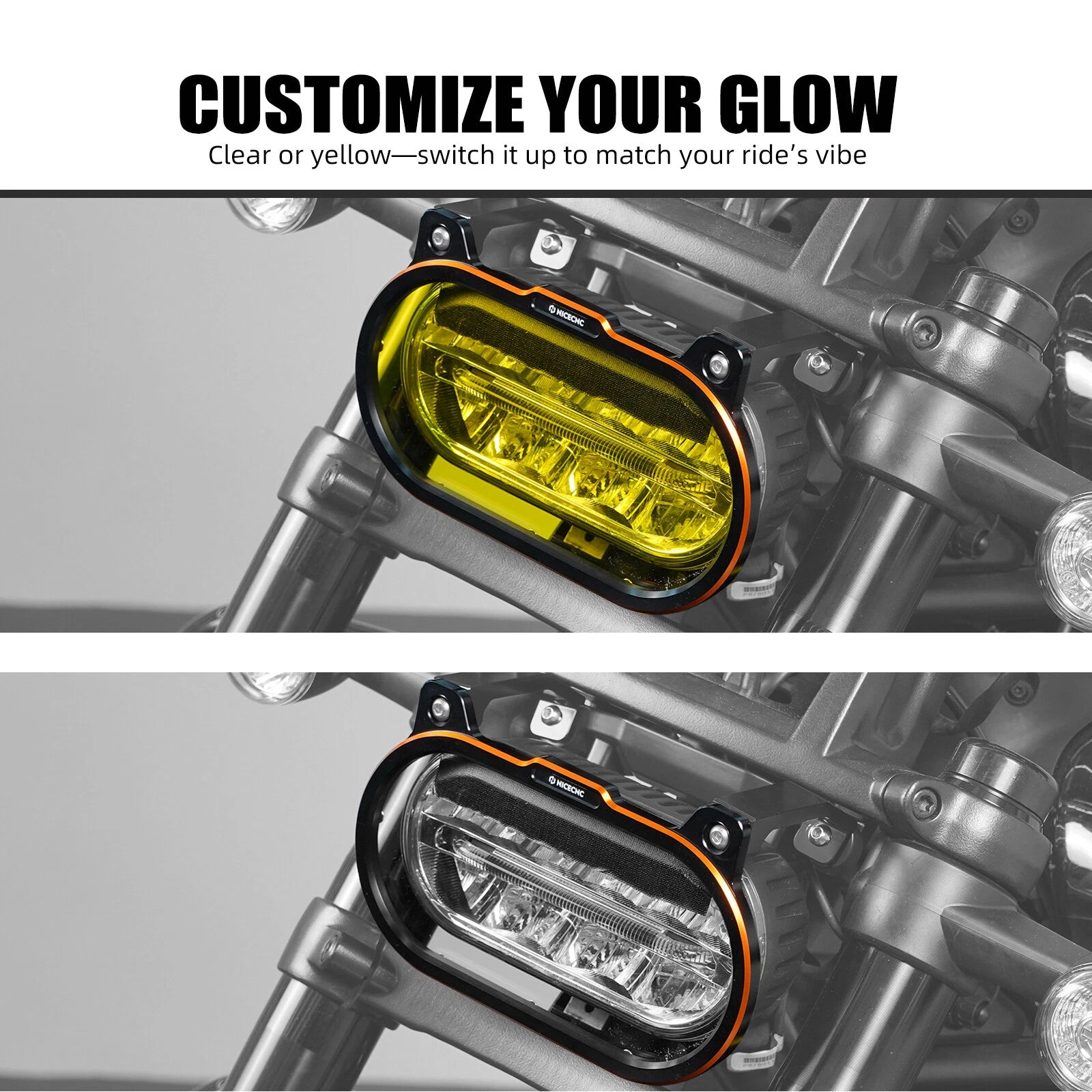 Headlight Protector Guard for Harley Sportster S RH1250S (2021–2024)