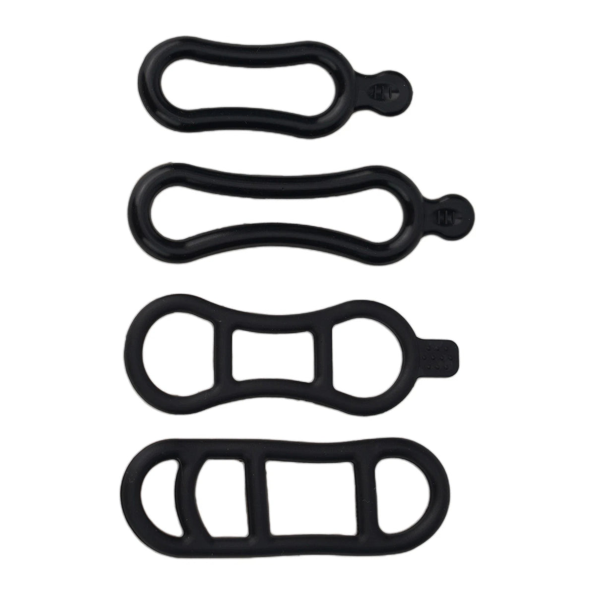 Set of 4 Silicone Strap Holders for Bike Accessories