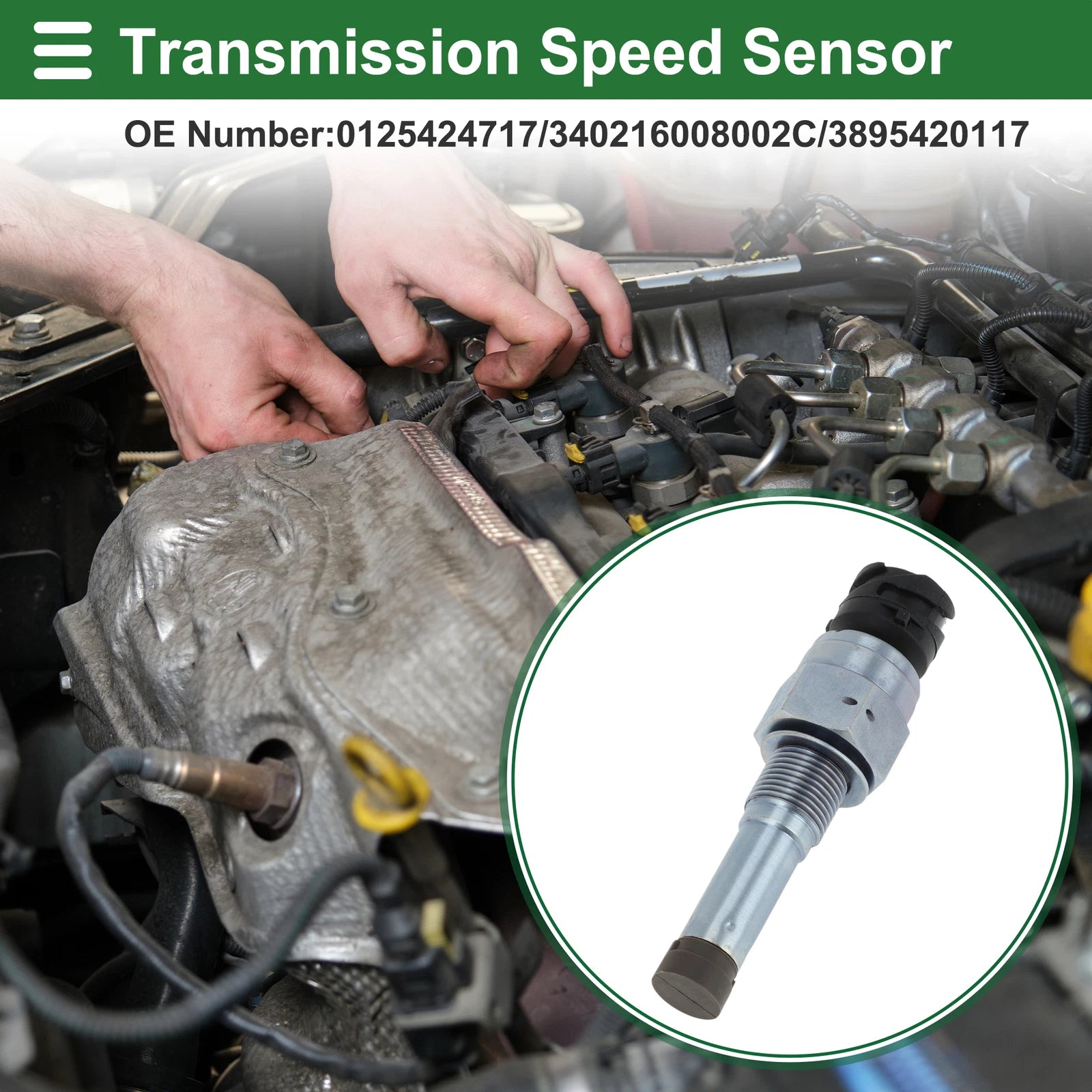 Transmission Speed Sensor Replacement for Mercedes-Benz Actros MP2 (1996–2002)