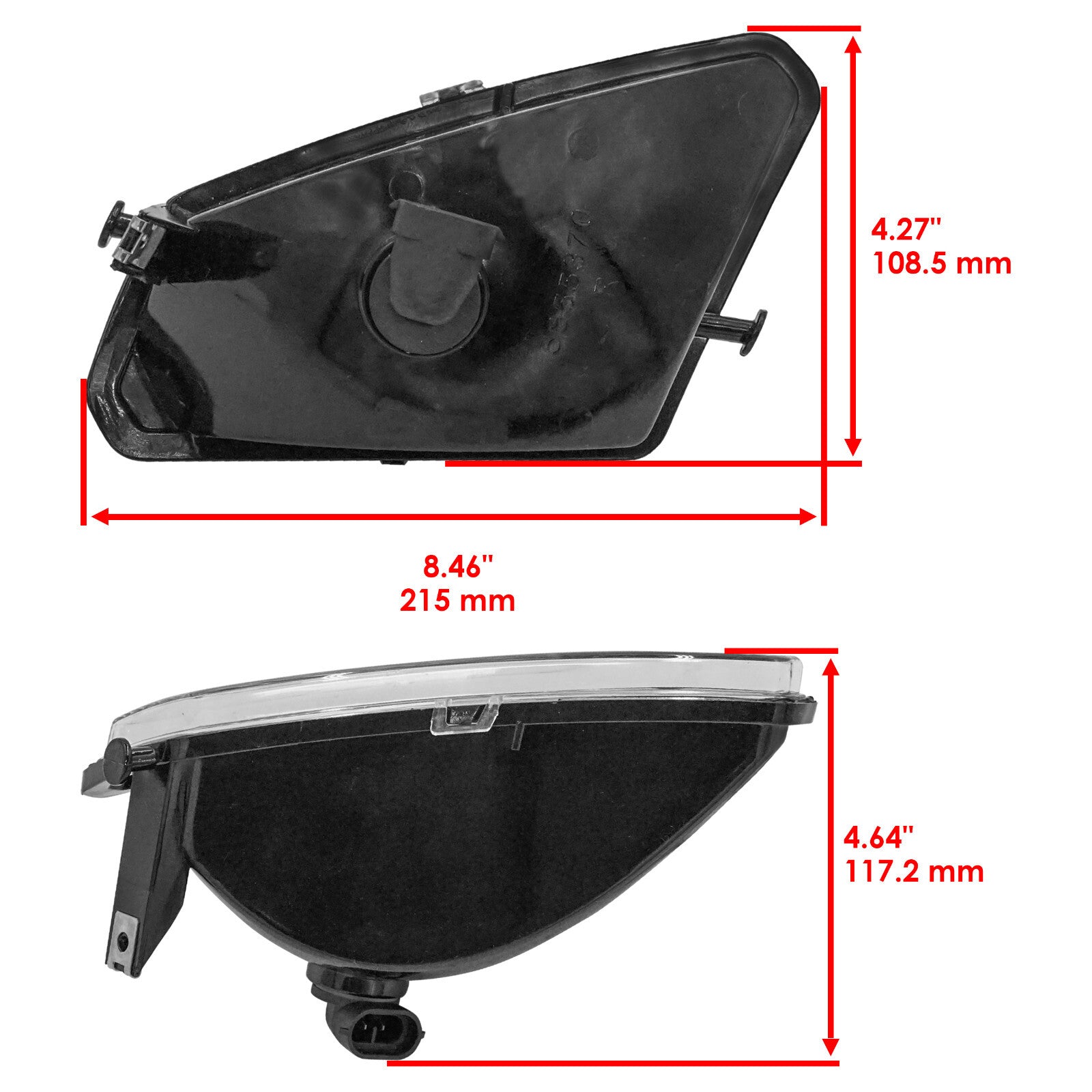 Right Headlight with Bulb Replacement for Polaris Sportsman X2 800 EFI (2007–2009)