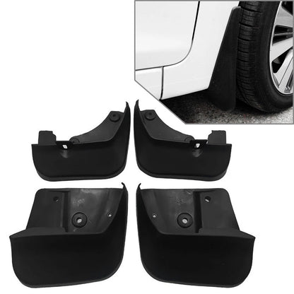 Set of 4 Front Rear Splash Guards Mud Flaps for Subaru Forester (2008–2013)