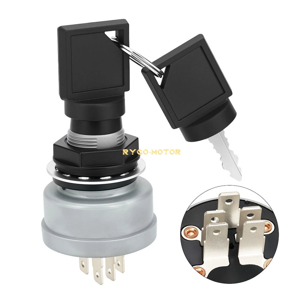 Ignition Switch w/ 2 Keys 2410109 for Polaris Ranger 500 6x6 (1999)