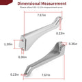 Set of 2 Rear Fender Bracket Stays for Kawasaki KFX450R (2008–2014)