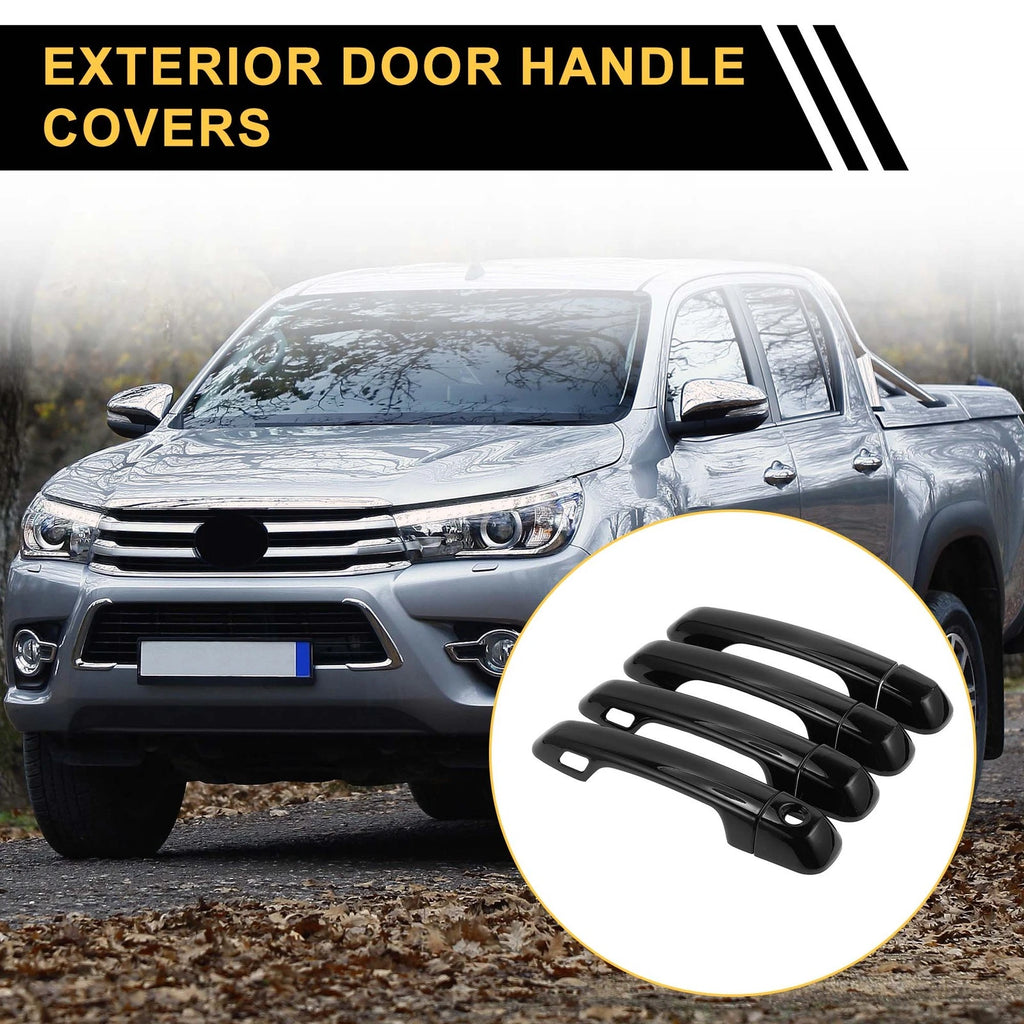 4PCS Exterior Door Handle Covers Replacement for Toyota 4Runner (2010–2019)