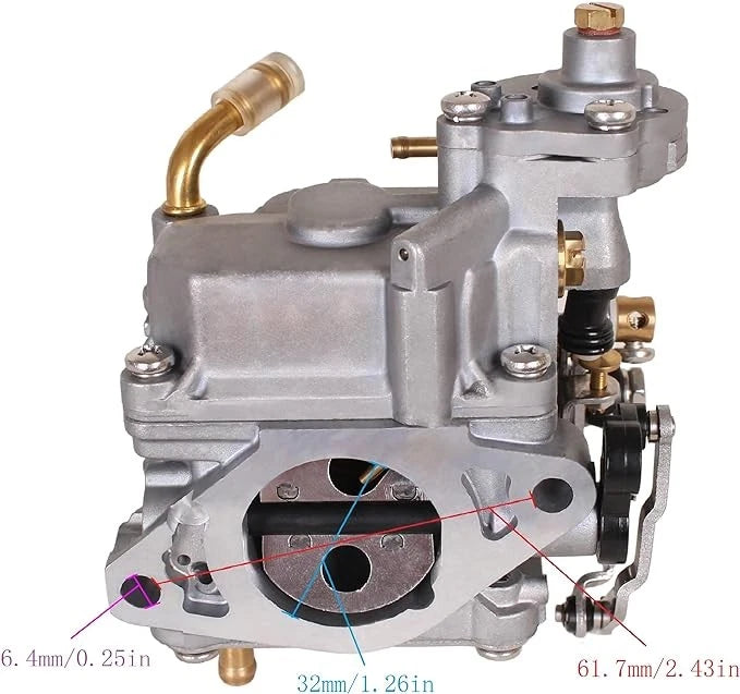 Carburetor for Outboard 15HP (4-Stroke) 853720T21, 8M0109535
