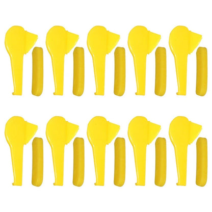 Set of 10 Tire Changer Tool Nylon Plastic Duck Head Inserts
