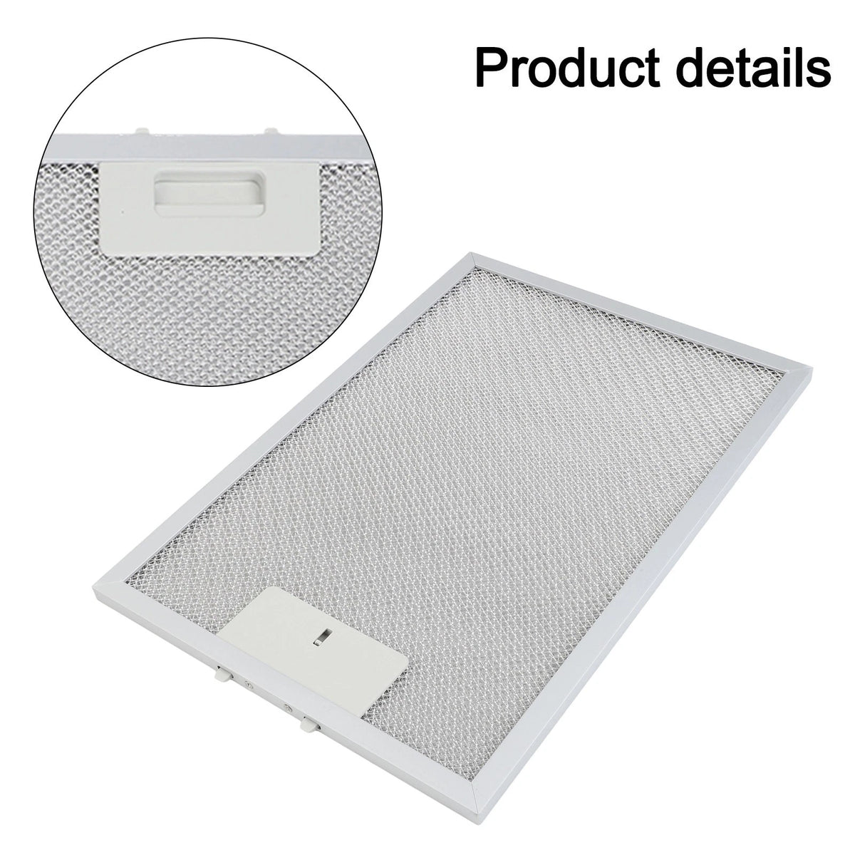 2X Aluminum Extractor Vent Filters 330x230x9mm for Kitchen Grease Control
