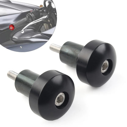 2X Handlebar Grips End Slider Caps for Yamaha YZF-R1 (2000–2023)
