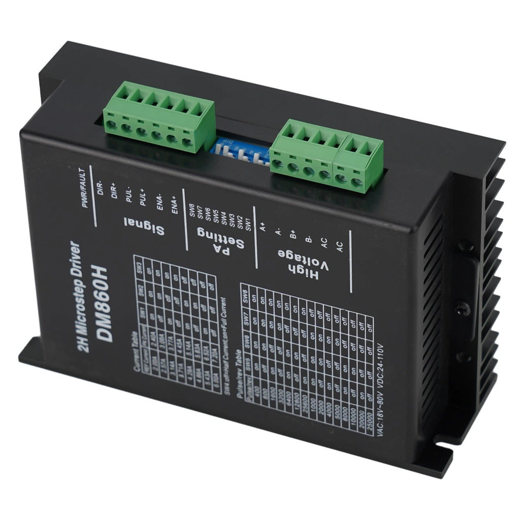 DM860H Digital Stepper Motor Driver for High Performance Applications