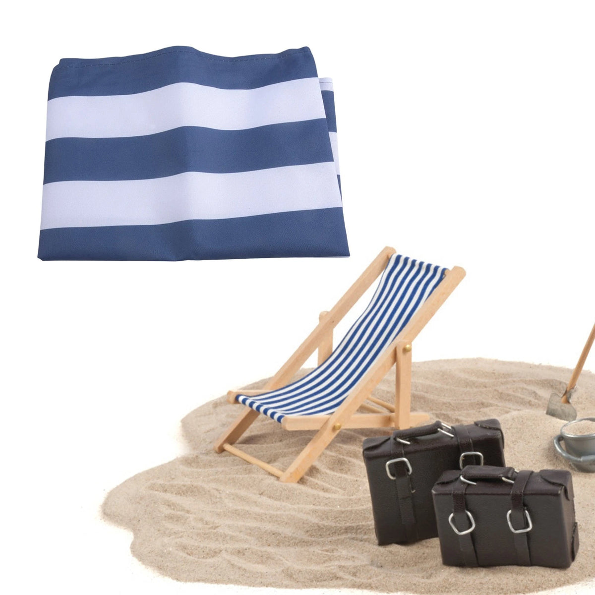 Portable Beach Lounger for Beach Use (No Year Range Provided)