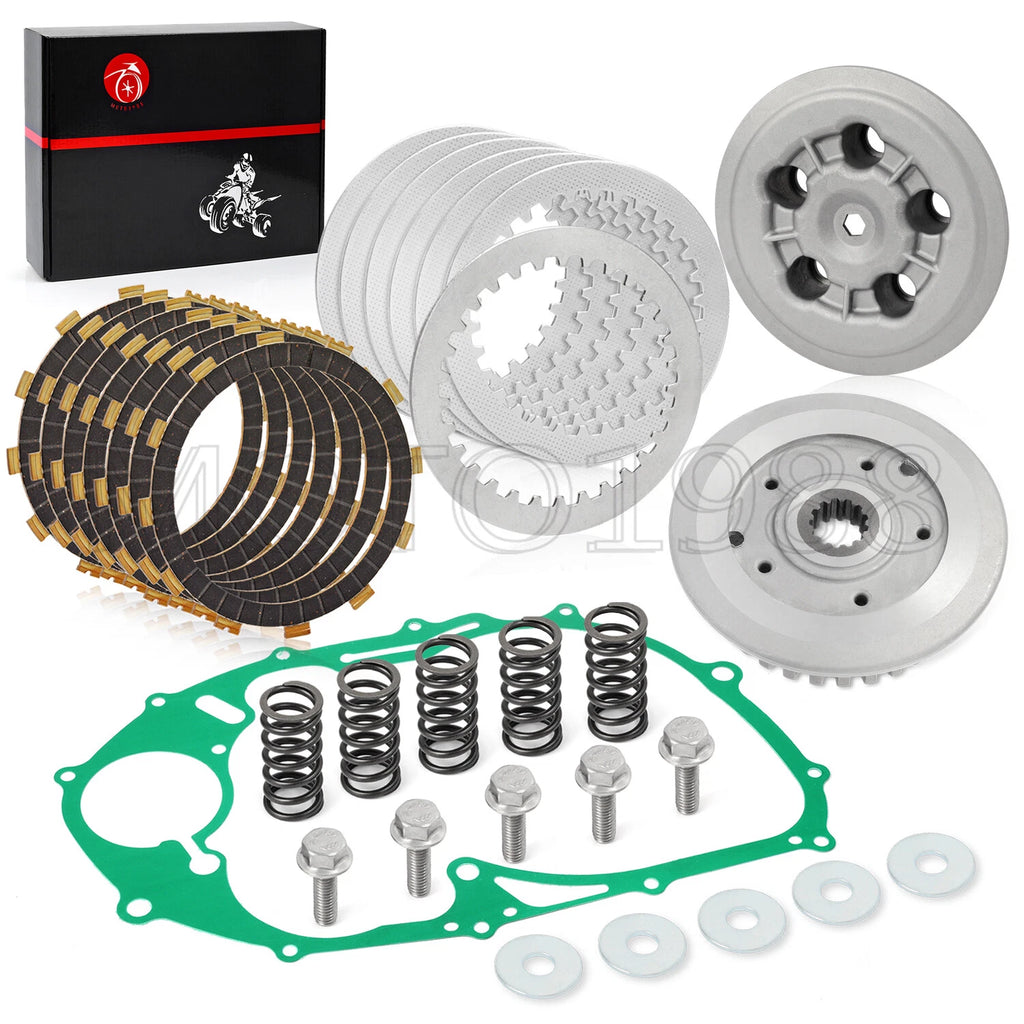 Clutch Kit for Yamaha V Star 650 (2000–2008) - Inner Hub, Pressure Plate, Springs, Gasket